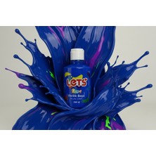 Let's Akrilik Boya Neon Mavi 250 ml