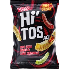 Yayla Hi'tos Hot Chili Biber ve Lime Aromalı Patates Çerezi 100 G