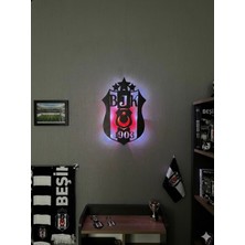 Zuzuca Store Beşiktaş Kablosuz Ledli Duvar Dekorasyon