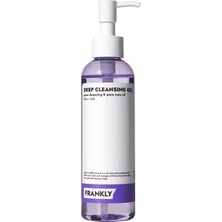 Frankly Bha Içeren Makyaj Temizleme Yağı 200 ml – Siyah Nokta Arındırıcı, Gözenek Temizleyici & Yağ Bazlı Temizleyici