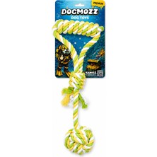 Dogmozz Premium 1 Boğumlu 1 Düğümlü Toplu Diş Kaşıma Ipi 35 cm