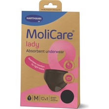 Molicare Lady Yıkanabilir Emici Külot – Regl ve Idrar Kaçırma Için 82 ml Sızdırmaz Koruma | Medium