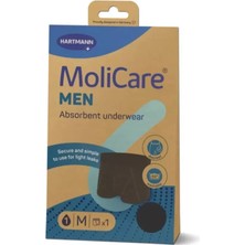 Molicare Men Yıkanabilir Emici Külot – Erkekler Için Idrar Kaçırma Çözümü 82 ml | Medium
