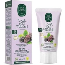 Eyüp Sabri Tuncer Doğal Karadut Özlü Çocuk Diş Macunu 60 ml (2-6 Yaş)