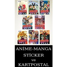 Gerekli Şeyler Yayıncılık Naruto 53-54-55-56-57-58-59-60 Manga Seti (8 Kitap) / Anime-Manga Sticker ve Kartpostal Hediyeli