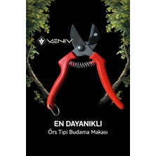 Veniv Örs Tipi Budama Makası - En Dayanıklı Tip - Yüksek Kalite