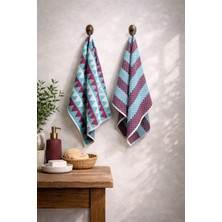 Coton Delux %100 Pamuk 50X70 Mutfak Havlusu 2’li Set – Yüksek Emici, Yumuşak Dokulu