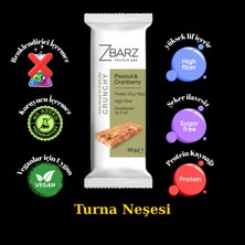 Zbarz Crunchy Turna Yemişli Yer Fıstıklı Protein Bar 12 Li