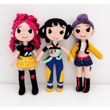 Gölge Avcıları Takımı Amigurumi Organik Oyuncak