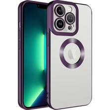 Cavora Iphone 12 Pro Kamera Korumalı Logo Gösteren Omega Kapak Telefon Kılıfı Şeffaf Darbe Emici Silikon Kılıf