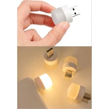 Neo Vista Mini USB LED Günışığı Gece Lambası Renk: Gün Işığı Taşınabilir Ortam Işığı