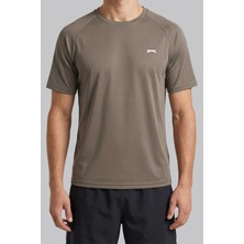 Slazenger 4027 Erkek Bisiklet Yaka Regular Fit T-Shirt - Nefes Alan Hafif Kumaş