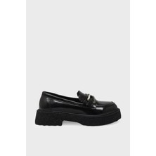 Beety Kadın Loafer Ayakkabı Siyah Rugan AKYN163.1984