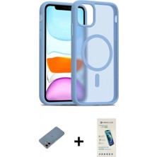 Pileli Store Pilelistore™ iPhone 12 Kılıf Siluet Minimal Prime - Şeffaf Pasifik Cam Ekran Koruyucu + Shine Kamera Lens Koruma Cam - Pe