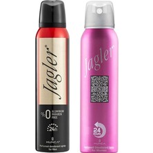 Jagler Deodorant Erkek 150 ml + Kadın 150ML 2li Set