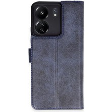 Renas Store Redmi 13C Kılıf S Kapaklı Kılıf - Lacivert