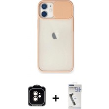Pileli Store Pilelistore™ iPhone 11 Kılıf Vadi Çizgi - Şeffaf Uv Polymer Nano Ekran Koruyucu + Pvd Metal Kamera Lens - Tu