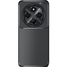 Toptan Bulurum Xiaomi Redmi 14C Kılıf Auto Focus Karbon Kapak  Siyah