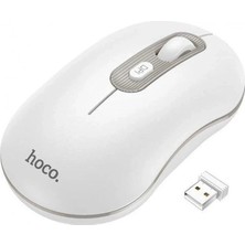 Nevamel Hoco GM21 Platinium 1600DPI 2.4g Bluetooth Kablosuz Optik MOUSE-(5775)