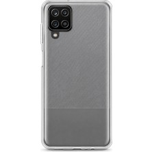 3gen Case  Samsung Galaxy A12-M12 Uyumlu Lüx Desenli Şeffaf Silikon Kılıf