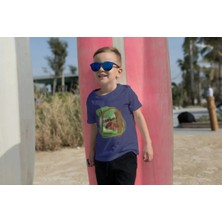 Bubuga Erkek Çocuk Pamuk Yummy Baskılı Kısa Kol Tshirt