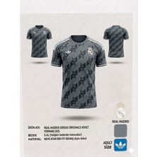 Sidas Real Madrid Isimsiz Bej Deplasman Kısa Kol Yetişkin Forması