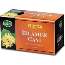 Akzer 2'li Paket Ihlamur Çayı (2X20 Süzen Poşet)