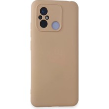 Toptan Bulurum Xiaomi Redmi 12C Kılıf Nano Içi Kadife Silikon  Pudra