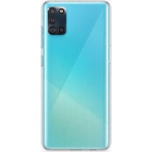 3gen Case Samsung Galaxy A21S Uyumlu Lüx Desenli Şeffaf Silikon Kılıf