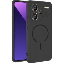 Xiaomi Redmi Note 13 Pro Plus 5g Kılıf M-Safe Şarj Özellikli Zore Meta Kapak