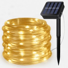 Sezy Solar Dış Mekan Hortum 10 Metre LED Işık Günışığı Güneş Enerjili