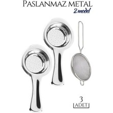 Pileli Store Turk 3 Lü Set Metal Çay Süzgeci Cabrera Design