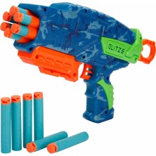 Nacario Air Warriors Blitz-6 12 Li Sünger Dart Atan 28 cm