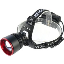 İlk El Grup Bedotech Bd-10 1W Tg + Smd LED Alüminyum Alaşımlı Zoomlu Type-C Şarjlı Kafa Feneri