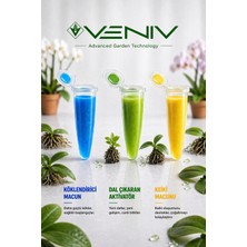 Veniv Bitki Destek Seti 3 x 1.5 gr (Köklendirici + Dal Çıkaran + Keiki Macunu) – Kök, Sürgün ve Çoğaltma