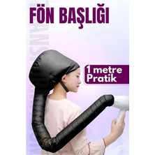 Pileli Store Turk Hortumlu Saç Kurutma Fön Başlığı