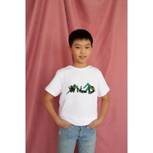 Bubuga Erkek Çocuk Pamuk Premium Wild Baskılı Kısa Kol Tshirt