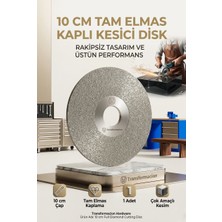 Transformacion Profesyonel Full Elmas Disk 100MM - Granit, Seramik, Metal Kesme & Bileme Taşı 723178