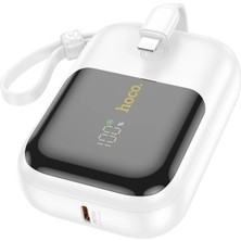 Nevamel Hoco Q20 Fountain 10000MAH 22.5W+PD20W Dijital Göstergeli Kablolu POWERBANK-(5775)