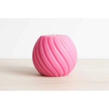 Medite Dekoratif Desenli Soya Wax Mum