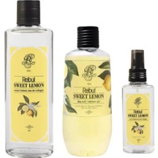 Rebul Sweet Lemon (Tatlı Limon) Edc 250ML Kolonya 500ML Duş Jeli 125ML Edc Kolonya 3'lü Avantaj Set