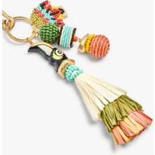 Parfois Kuş Boncuklu Charm Anahtarlık