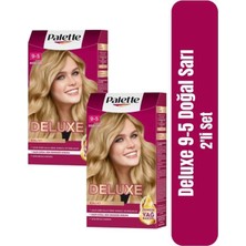 Palette Deluxe 9-5 Doğal Sarı 2li Set