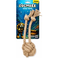 Dogmozz Premium 2 Ipli Top Köpek Oyuncak 20 cm