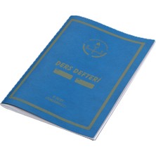 Kitabevimden Gülpaş Ders Defteri  ( 5 Adet ) Yoklamasız Plastik Kapak 6-7-8 H-1-2-3 Sınıf 8 Ders 382