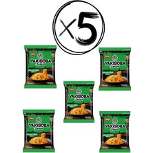Nissin Yakisoba Noodle Körili Sos 85G 5'li Set Japon Instant Noodle