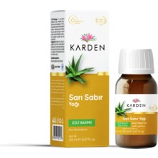 Karden Sarısabır Yağı 20 ml