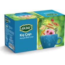 Akzer Kış Çayı Doğal 25'li Poşet Çay