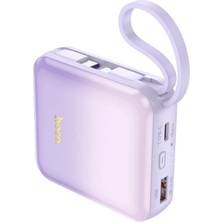 Nevamel Hoco Q23 Blade 10000MAH 22.5W+PD20W Kablolu POWERBANK-(5775)