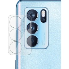 Nevamel Oppo Reno6 Pro 3D Full Tempered Cam Kamera KORUYUCU-(5775)